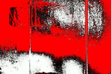 Kırmızı ve siyah renkli grungy duvar, desenli arka plan