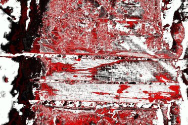 Kırmızı ve siyah renkli grungy duvar, desenli arka plan