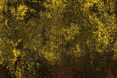 Kırmızı sarı ve siyah renkli kirli duvar, desenli arka plan.