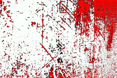 Kırmızı ve siyah renkli grungy duvar, desenli arka plan