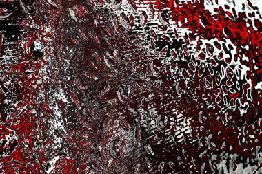 Kırmızı ve siyah renkli grungy duvar, desenli arka plan