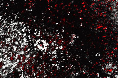 Kırmızı ve siyah renkli grungy duvar, desenli arka plan