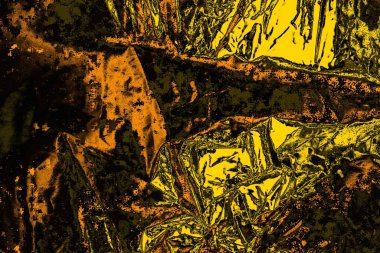 Kırmızı sarı ve siyah renkli kirli duvar, desenli arka plan.