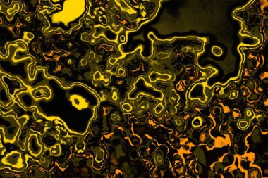 Kırmızı sarı ve siyah renkli kirli duvar, desenli arka plan.