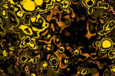 Kırmızı sarı ve siyah renkli kirli duvar, desenli arka plan.