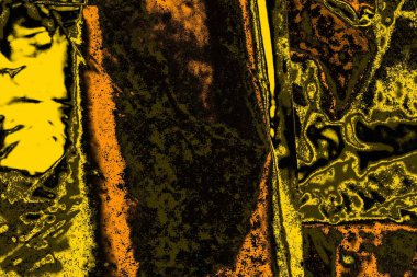 Kırmızı sarı ve siyah renkli kirli duvar, desenli arka plan.