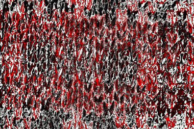 Kırmızı ve siyah renkli grungy duvar, desenli arka plan