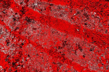Kırmızı ve siyah renkli grungy duvar, desenli arka plan