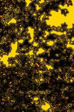 Kırmızı sarı ve siyah renkli kirli duvar, desenli arka plan.