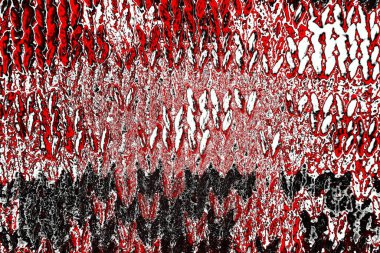 Kırmızı ve siyah renkli grungy duvar, desenli arka plan