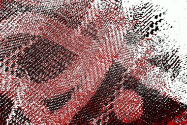 Kırmızı ve siyah renkli grungy duvar, desenli arka plan