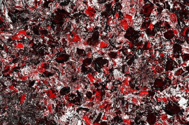 Kırmızı ve siyah renkli grungy duvar, desenli arka plan