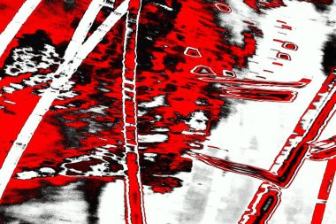 Kırmızı ve siyah renkli grungy duvar, desenli arka plan