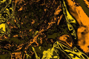 Kırmızı sarı ve siyah renkli kirli duvar, desenli arka plan.