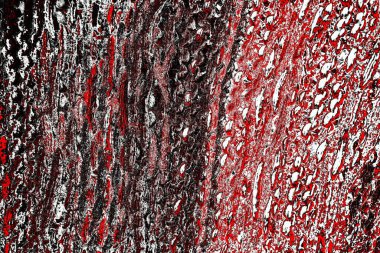 Kırmızı ve siyah renkli grungy duvar, desenli arka plan