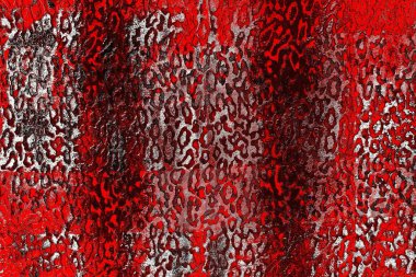 Kırmızı ve siyah renkli grungy duvar, desenli arka plan