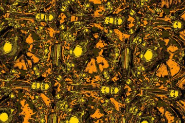 Kırmızı sarı ve siyah renkli kirli duvar, desenli arka plan.