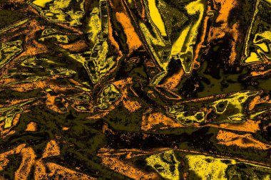 Kırmızı sarı ve siyah renkli kirli duvar, desenli arka plan.