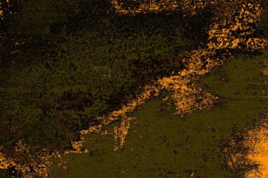 Kırmızı sarı ve siyah renkli kirli duvar, desenli arka plan.