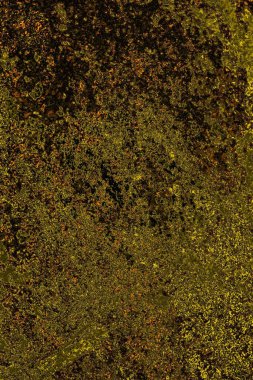 Kırmızı sarı ve siyah renkli kirli duvar, desenli arka plan.