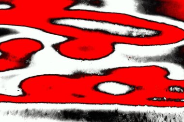 Kırmızı ve siyah renkli grungy duvar, desenli arka plan