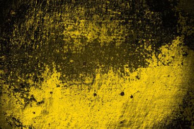 Kırmızı sarı ve siyah renkli kirli duvar, desenli arka plan.