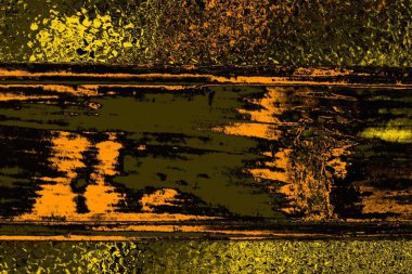 Kırmızı sarı ve siyah renkli kirli duvar, desenli arka plan.