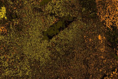 Kırmızı sarı ve siyah renkli kirli duvar, desenli arka plan.