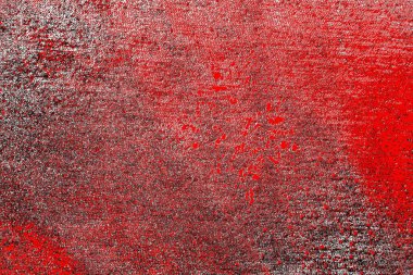 Kırmızı ve siyah renkli grungy duvar, desenli arka plan