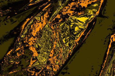 Kırmızı sarı ve siyah renkli kirli duvar, desenli arka plan.