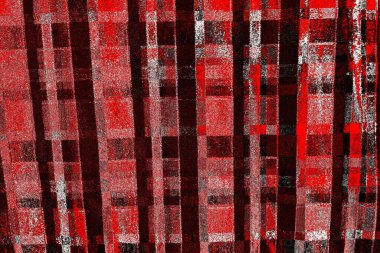 Kırmızı ve siyah renkli grungy duvar, desenli arka plan
