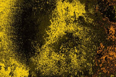 Kırmızı sarı ve siyah renkli kirli duvar, desenli arka plan.