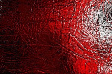 Crimson red and black colored grungy wall, textured background clipart