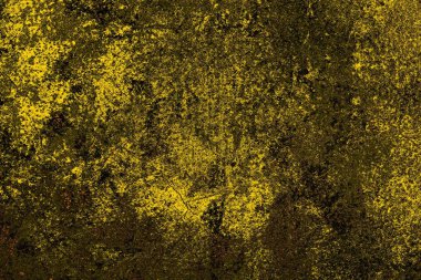 Kırmızı sarı ve siyah renkli kirli duvar, desenli arka plan.