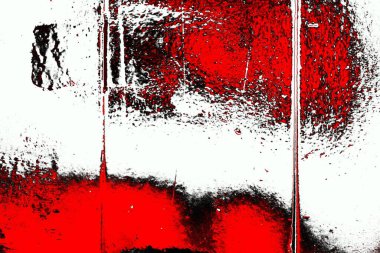 Kırmızı ve siyah renkli grungy duvar, desenli arka plan