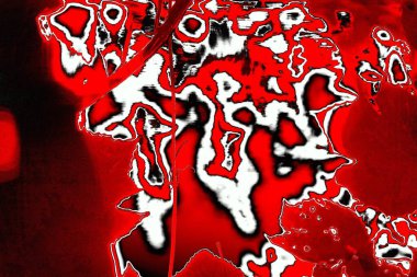 Kırmızı ve siyah renkli grungy duvar, desenli arka plan