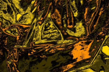 Kırmızı sarı ve siyah renkli kirli duvar, desenli arka plan.