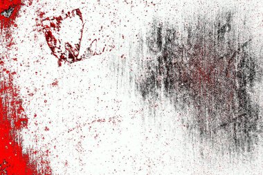 Kırmızı ve siyah renkli grungy duvar, desenli arka plan