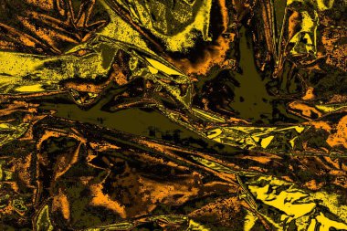 Kırmızı sarı ve siyah renkli kirli duvar, desenli arka plan.