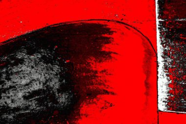 Kırmızı ve siyah renkli grungy duvar, desenli arka plan