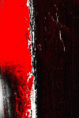 Kırmızı ve siyah renkli grungy duvar, desenli arka plan