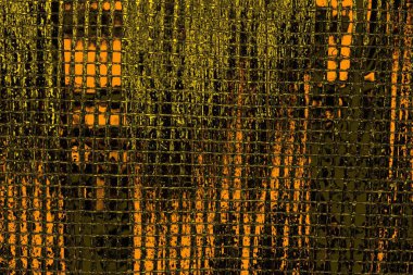 Kırmızı sarı ve siyah renkli kirli duvar, desenli arka plan.