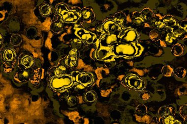 Kırmızı sarı ve siyah renkli kirli duvar, desenli arka plan.