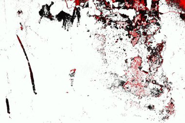 Kırmızı ve siyah renkli grungy duvar, desenli arka plan