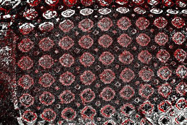 Kırmızı ve siyah renkli grungy duvar, desenli arka plan