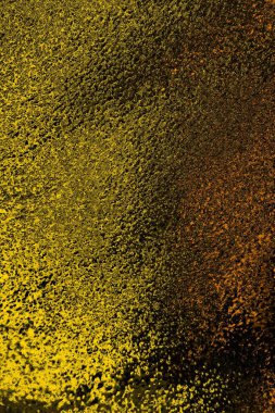 Kırmızı sarı ve siyah renkli kirli duvar, desenli arka plan.