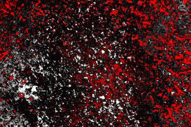 Kırmızı ve siyah renkli grungy duvar, desenli arka plan