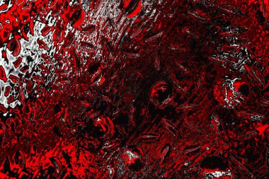 Kırmızı ve siyah renkli grungy duvar, desenli arka plan