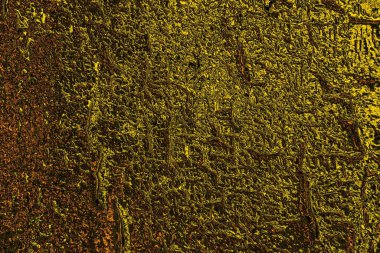 Kırmızı sarı ve siyah renkli kirli duvar, desenli arka plan.