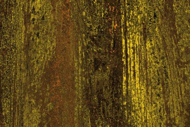 Kırmızı sarı ve siyah renkli kirli duvar, desenli arka plan.